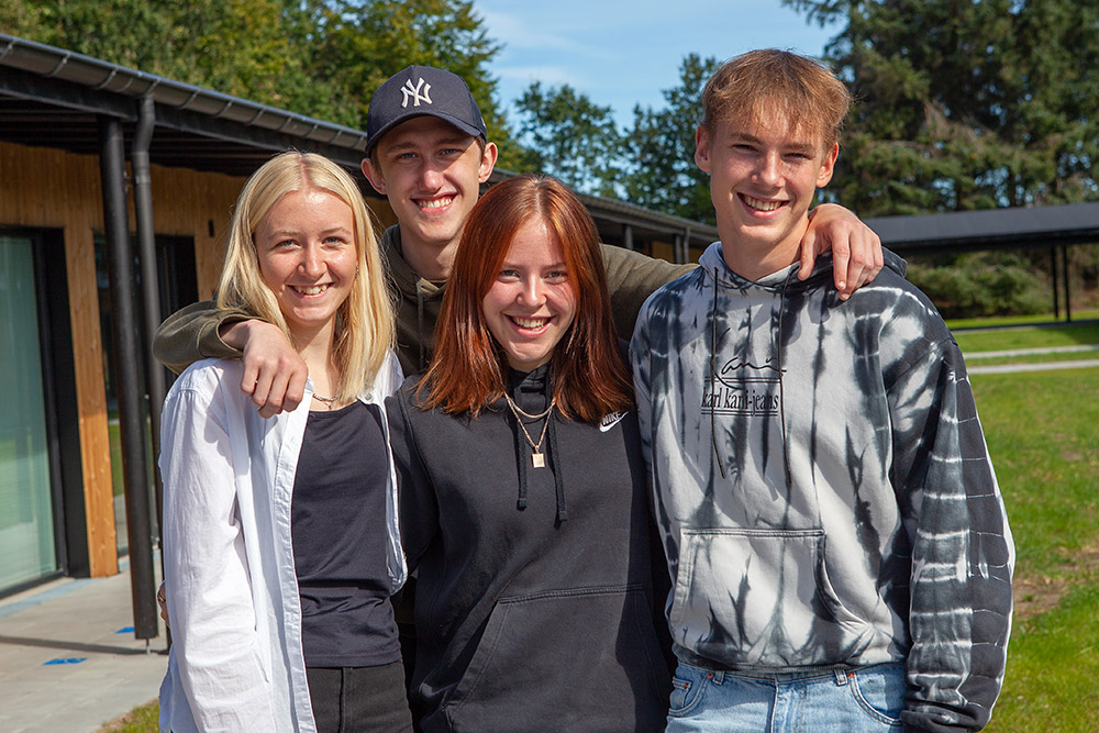 College-elever på Fjerritslev Gymnasium