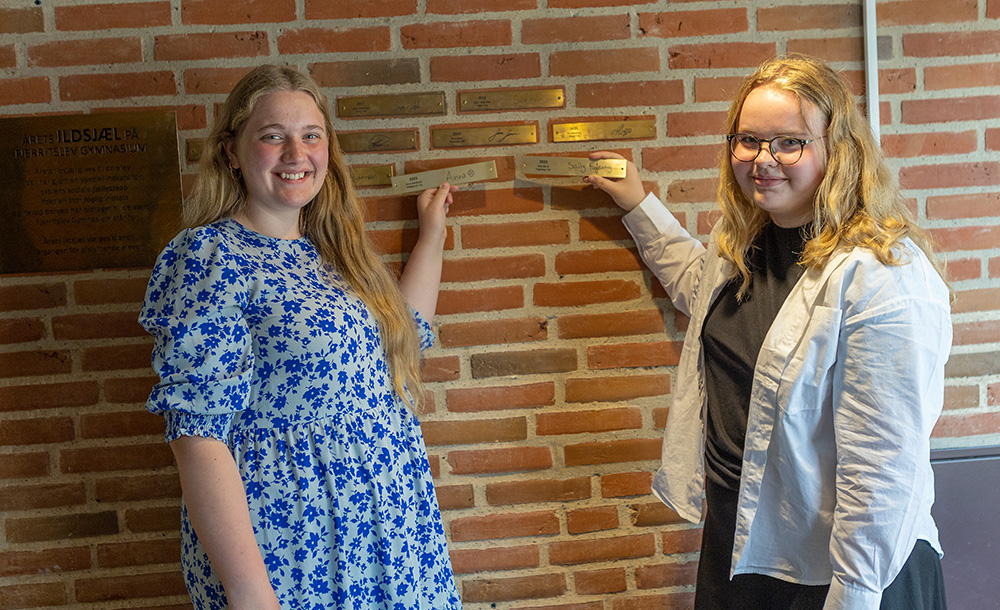 Anna og Sally er årets ildsjæle på Fjerritslev Gymnasium